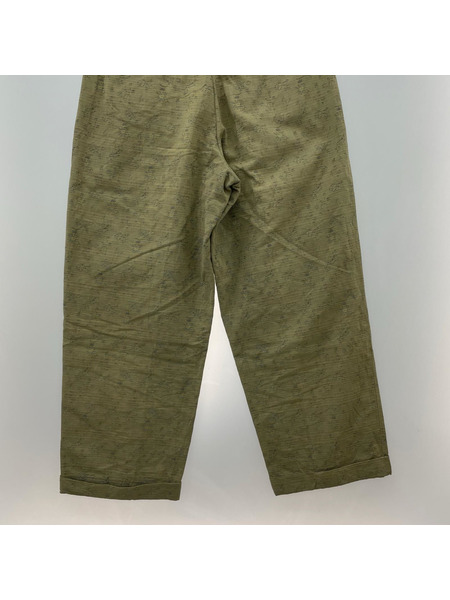 JEAN PAUL GAULTIER FEMME 2tuck jacquard trousers