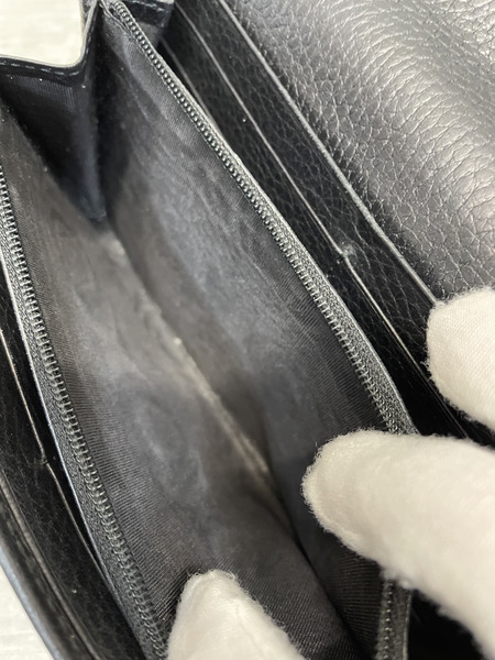 GUCCI プチマーモント ロングウォレット 黒 456116