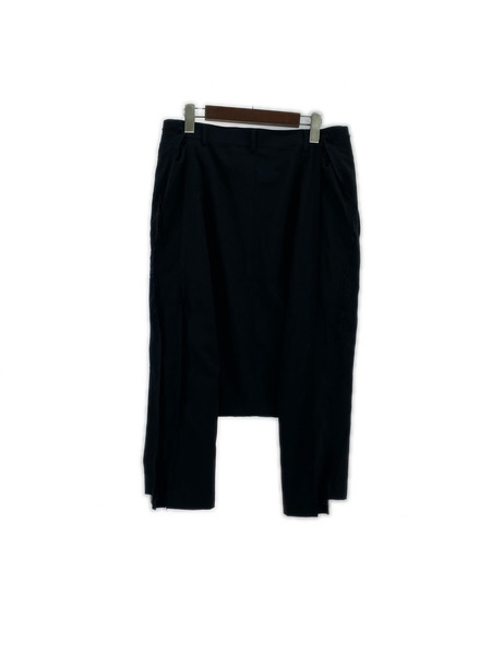 COMME des GARCONS ショートパンツ サルエルパンツ (S) ブラック