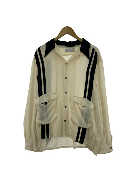 SUGARHILL 長袖シャツ 20aw Crape Bowring Shirt 2[値下]