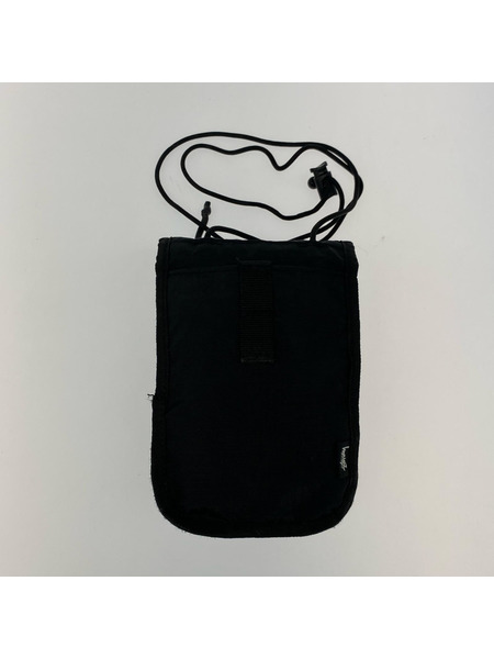 STUSSY ショルダーバッグ サコッシュ/ポーチ/BLK