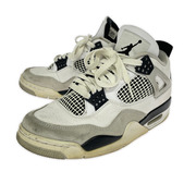 NIKE スニーカー AIR JORDAN 4 RETRO/25cm
