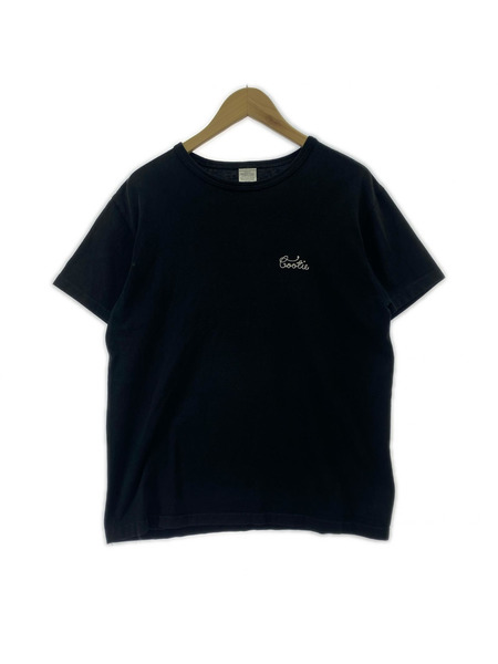 COOTIE 半袖Tシャツ・カットソー 刺繍Tee 黒 L