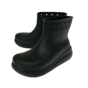 crocs ブーツ クラシックレインブーツ 黒（12）
