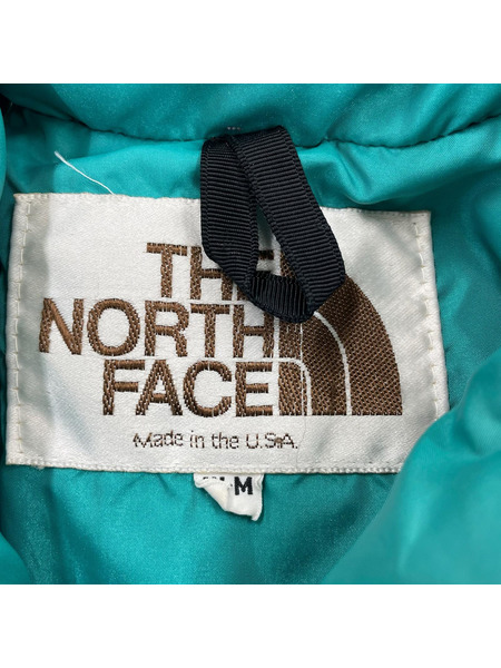 THE NORTH FACE ダウンジャケット 80s 茶タグ ダウンジャケット グリーン M