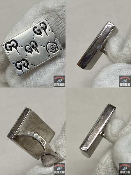  GUCCI/457224/J8400/0701/カフス/シルバー