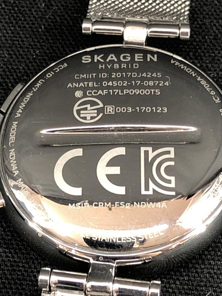 SKAGEN Hybrid Smart Watch NDW4A シルバー[値下]