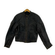 ~60s 逆八字 モーターサイクルレザーライダース ブラック