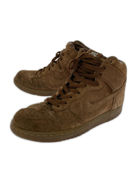 NIKE スニーカー ×A.P.C DUNK HIGH 08 NRG ブラウン