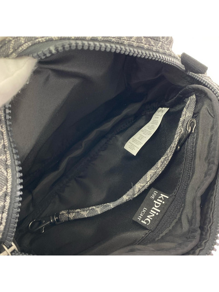 ショルダーバッグ KIPLING 2WAY バッグ グレー