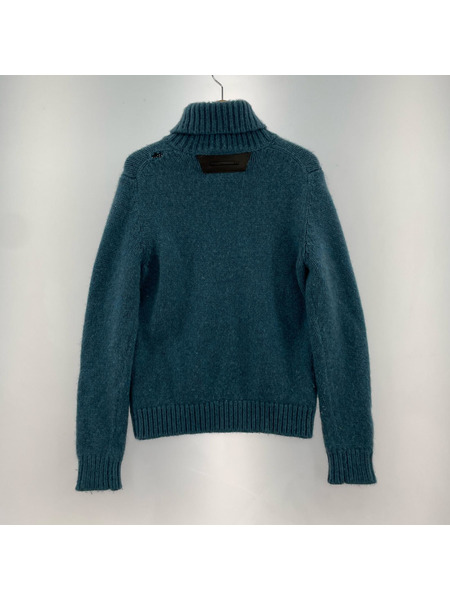 BERLUTI 23AW カシミヤタートルネックニット (XS) ブルー