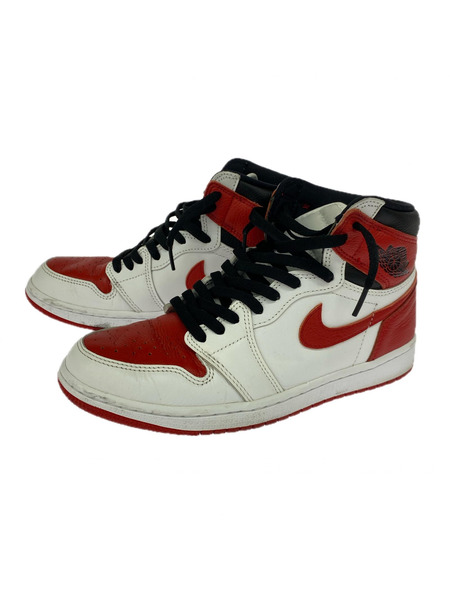 NIKE スニーカー Air Jordan 1 High OG Heritage 26.5cm
