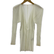 PLEATS PLEASE カーディガン 白 (3)