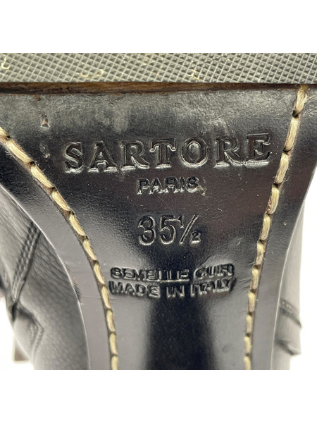 SARTORE ブーツ ショートブーツ BLK (35H)