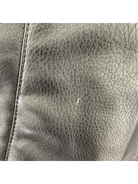 NAUTICA レザージャケット フェイクレザージャケット Bk