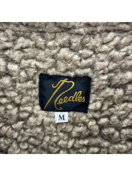 Needles ジャケット Zipped Tibetan Jacket SIZE M