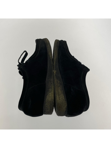 Clarks Originals スニーカー Wallabe ローカットシューズ 黒 25.0cm