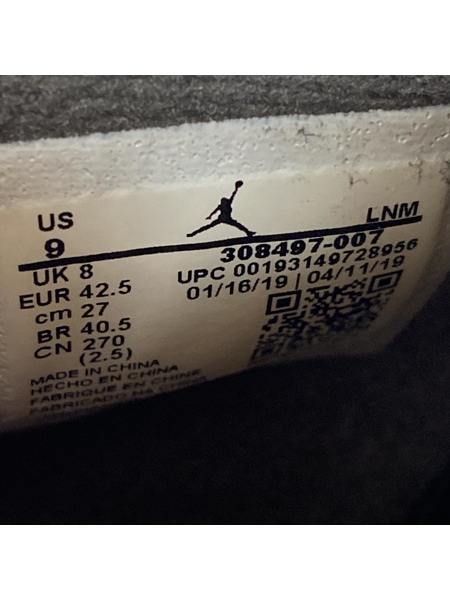 NIKE スニーカー AIR JORDAN 4 RETRO COOL GREY 27cm