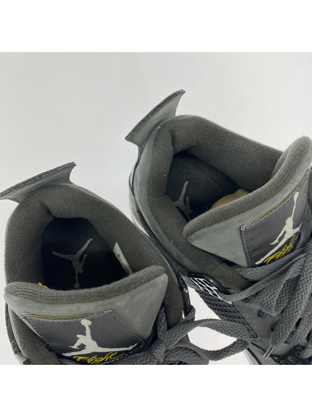 NIKE スニーカー AIR JORDAN 4 RETRO COOL GREY 27cm
