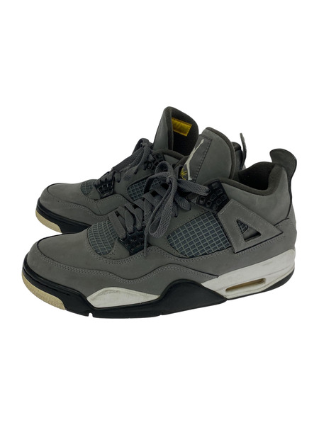 NIKE スニーカー AIR JORDAN 4 RETRO COOL GREY 27cm