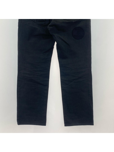 NUMBER (N)INE パンツ 04AW/GIVE期/ワッペン/黒