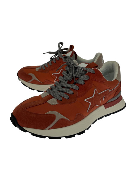 A BATHING APE スニーカー ROADSTA EXPRESS/オレンジ (28.0)
