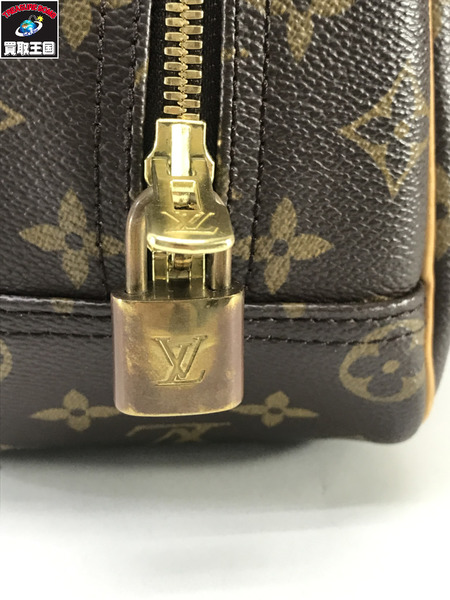 LV ハンドバッグ トゥルーヴィル モノグラム 茶