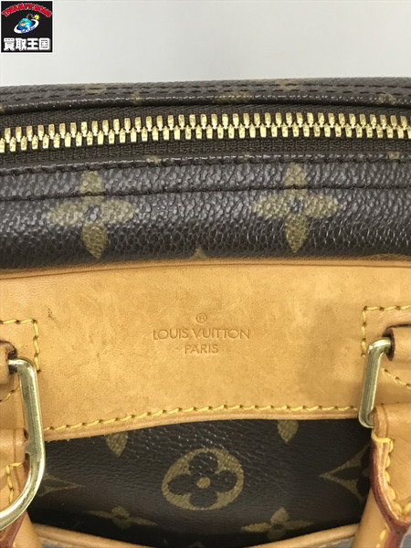 LV ハンドバッグ トゥルーヴィル モノグラム 茶