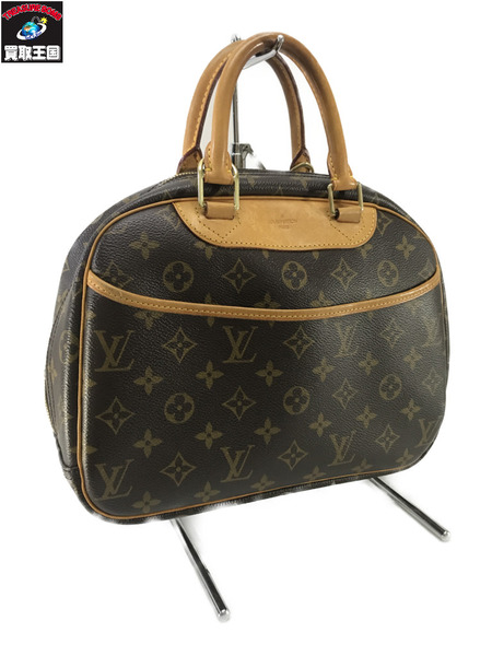 LV ハンドバッグ トゥルーヴィル モノグラム 茶