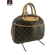 LV ハンドバッグ トゥルーヴィル モノグラム 茶