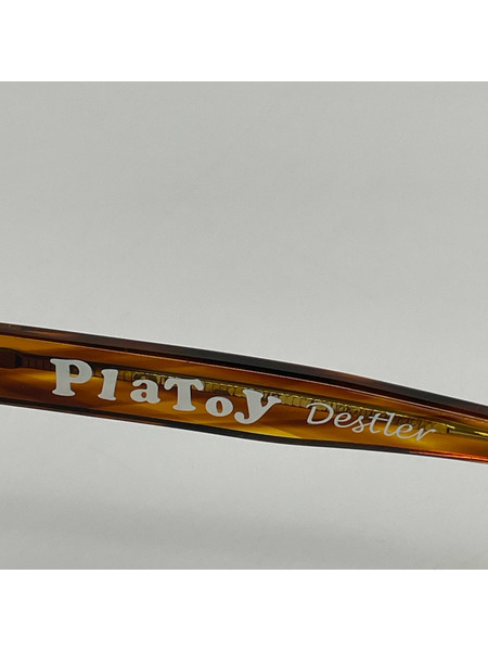 PlaToy/Destler/眼鏡フレーム/ブラウン