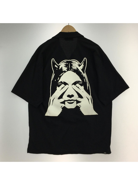 HYSTERIC GLAMOUR 半袖シャツ ブラック[値下]