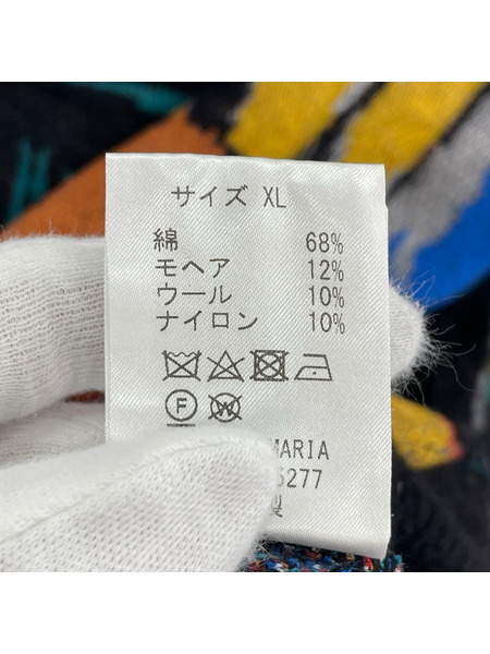 WACKO MARIA ニット・セーター jean michel basquiat 総柄ニット XL[値下]
