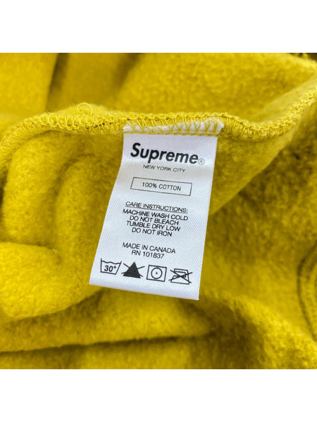 Supreme 18AW Connect Crewneck Sweatshirt スウェット M マスタード