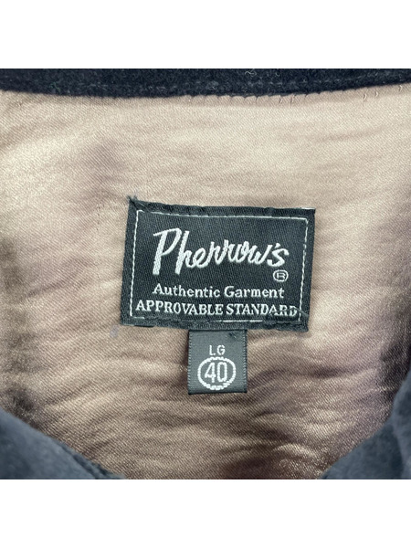 Pherrow's ジャケット PVSJ1 OUVENIR JACKET 黒 40