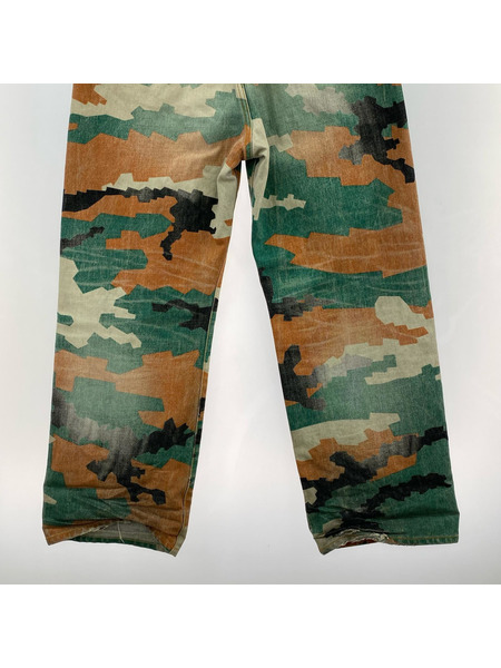 デニム・ジーンズ FAF CAMO AGED DENIM PANTS