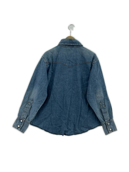 . 長袖シャツ KOOKYZOO 25AW デニムウエスタンシャツ