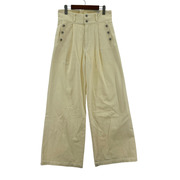 デニム・ジーンズ CAMPHOR WOOD タックパンツ 生成リ