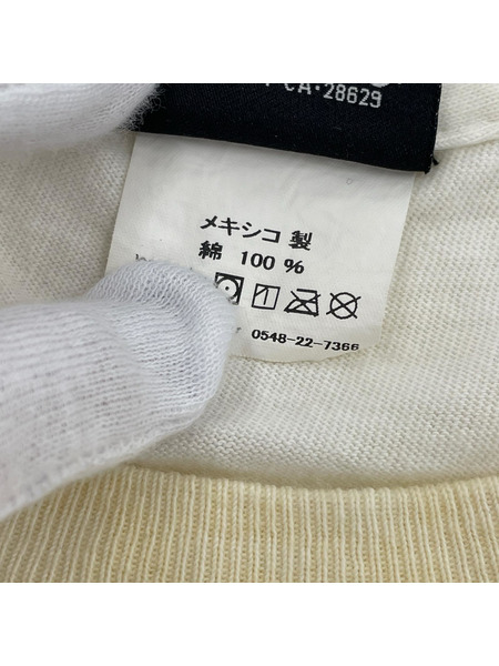 STUSSY 半袖Tシャツ・カットソー ブルドック タイダイ 黄(L)