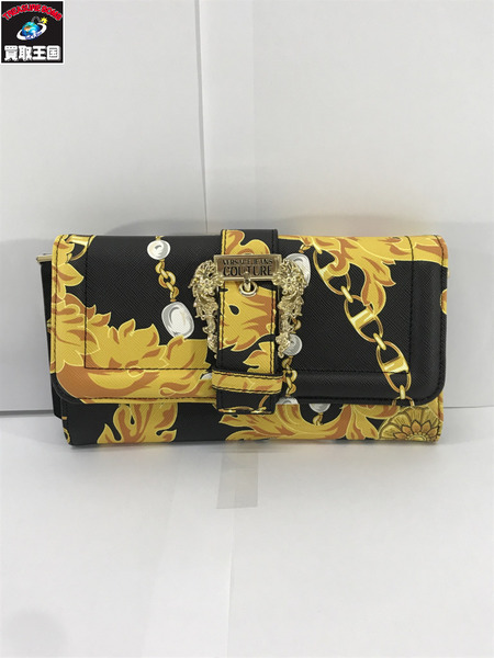 VERSACE 長財布 75VA5PF3　RANGE　F-COUTURE　01　SKETCH　チェーンウォレット