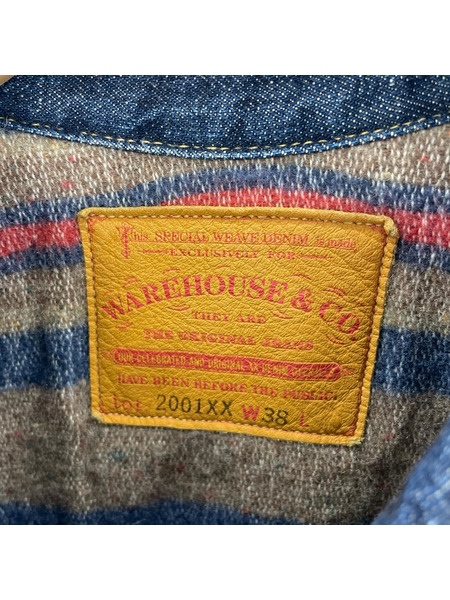 WAREHOUSE ジャケット 2001XX 内ブランケット 1stタイプ (38))