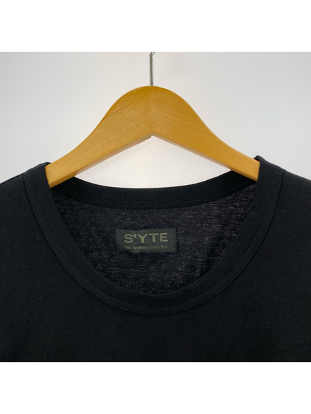 Yohji Yamamoto S'YTE COTTON JERSEY LAYERED T-SHIRT