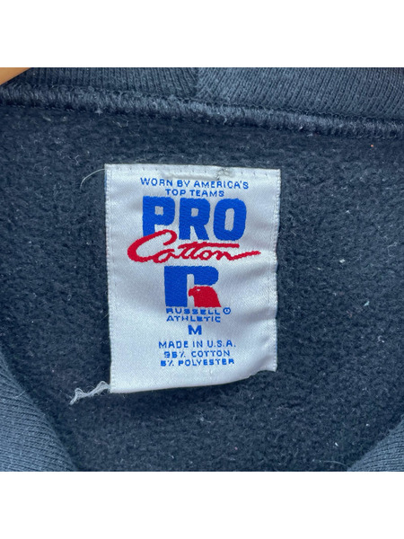 パーカー USA製/RUSSELL ATHLETIC/スナップ/M
