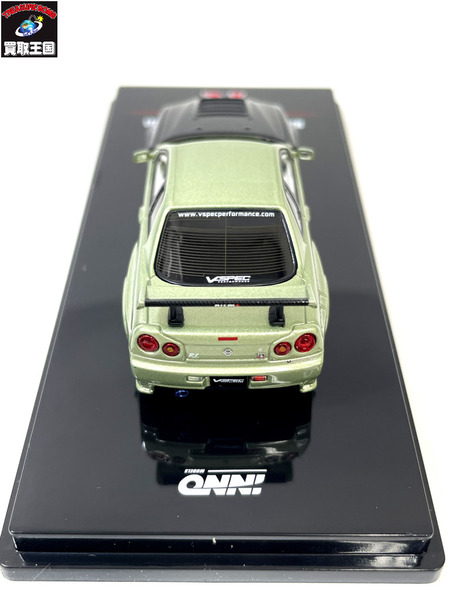 1/64 Nissan スカイライン GT-R (R34) M-SPEC NUR Tuned by NISMO大森ファクトリー IN64-R34MS-NOF INNO MODELS(イノモデル)[値下]