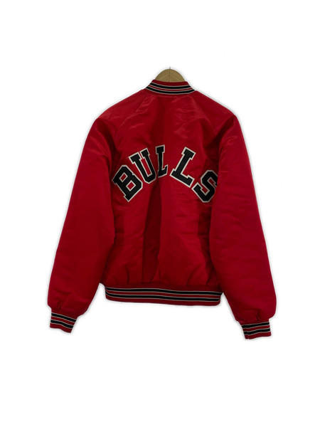 LOCKER LINE CHICAGO BULLS 刺繍 スタジャン 赤 M