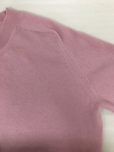 GUCCI ロゴプラークセーター S ピンク