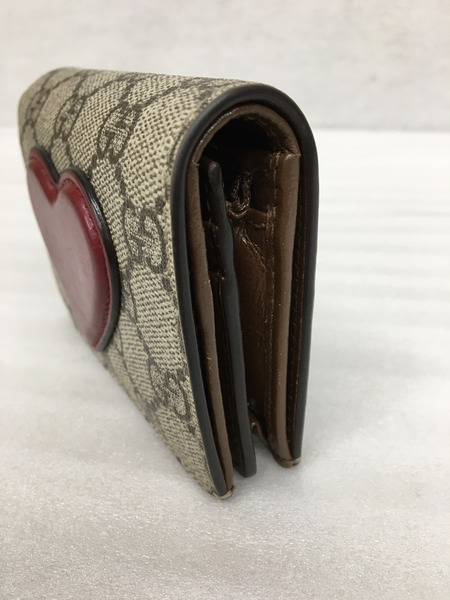 GUCCI ハートモチーフ 二つ折り財布 648848｜商品番号