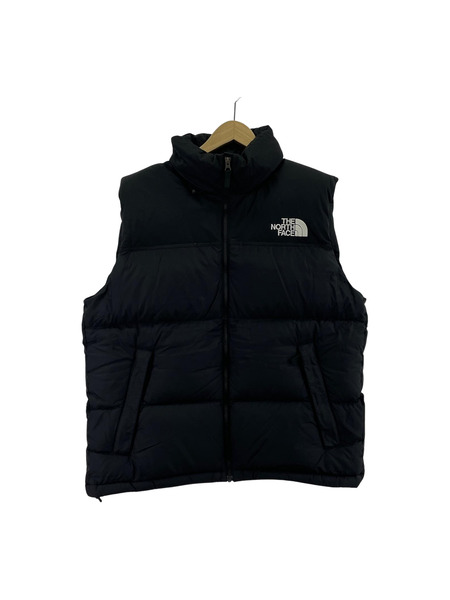 THE NORTH FACE ダウンベスト ヌプシダウンベスト BLK SIZE:XL
