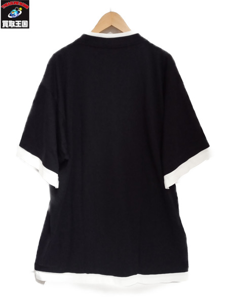 メンズラグ衣料 BALENCIAGA 21SS オーバーサイズ ダブルレイヤー XS