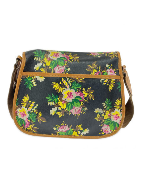KENZO ショルダーバッグ オールド 花柄 黒